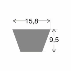 ROTARY L532 - Courroie 5L320