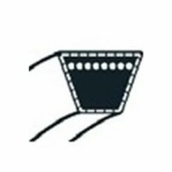 754-0230 - Courroie Trapézoidale DAYCO L456 Pour Autoportée MTD (12,7x1422mm)