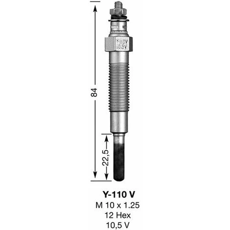 Bougie De Préchauffage NGK Y110 3 Bougie De Préchauffage NGK Y110