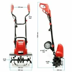 BIGB Motoculteur / Motobineuse électrique 4 Fraises - 1500 W -Motoculteur et accessoire Soldes 18410742 3