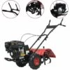 YOUTHUP Cultivateur à Essence 6,5 Ch 196 Cc - Rouge