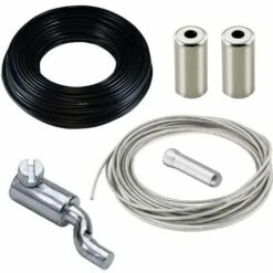 CYCLINGCOLORS Kit De Réparation Universel Tondeuse Câble Gaine Serre-câble Embout Motoculteur Tracteur Accélérateur