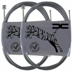 CYCLINGCOLORS 2x Cable Souple Acier 4x4mm 1.2mm 2m Universel Dérailleur