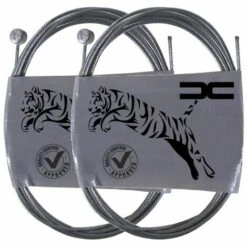 CYCLINGCOLORS 2x Cable Souple Acier 7x6mm 1.5mm 2.5m Universel Frein Arrière