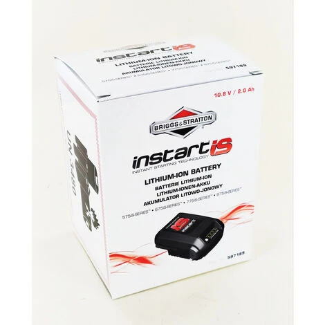 Batterie 10.8V 2Ah Li-Ion 597189 Pour InstartIS Briggs Et Stratton 5 Batterie 10.8V 2Ah Li-Ion 597189 Pour InstartIS Briggs Et Stratton – Image 3