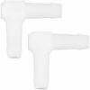CYCLINGCOLORS 2x Raccord De Durite En L Diamètre 3mm Connecteur Tube Tuyau Carburant Essence Tracteur Tondeuse Voiture
