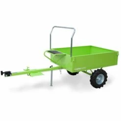 Motoculteur à Essence 5200 W 213 Cm³ 7CV 4T + Fraise + Remorque 242 X 100 X 127 Cm VITO -Motoculteur et accessoire Soldes 54901787 4