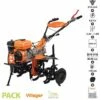 Motoculteur Thermique 6,8 Cv Travail 85cm Vitesses 2AV 1AR VILLAGER VTB 8422 - Orange -Motoculteur et accessoire Soldes 54985576 1