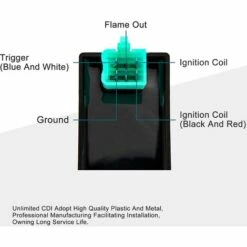 DECKON Allumeur AC 5 Broches Pour CDI CG 50cc-150cc Kart Cyclomoteur Véhicule Tout-terrain ATV -Motoculteur et accessoire Soldes 61333171 2