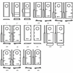 Lame De Faucheuse KVERNELAND - TAARUP KT5514200001 -Motoculteur et accessoire Soldes 61961845 3