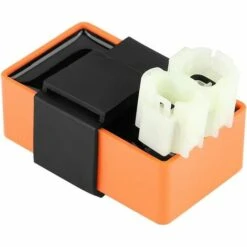 DONTODENT ATV Scooter GY6 Allumeur 50CC-125CC Orange AC Vitesse Illimitée Allumeur CDI 6 Broches