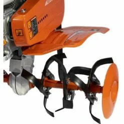 Motoculteur Motobineuse 6,5 Cv 6 Fraises Vitesses 2 AV -1 AR Roues Agraires 400x8 Ruris DAC 6500K - Orange -Motoculteur et accessoire Soldes 6697378 4