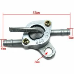 MèREÉTERNEL 2 Pièces Robinet Essence Motoculteur, Accessoires De Moto Pour 50 Cc 70 Cc 90 Cc 100 Cc 110 Cc Pit Quad Dirt Bike ATV (6 Mm) Ternel -Motoculteur et accessoire Soldes 67622030 4