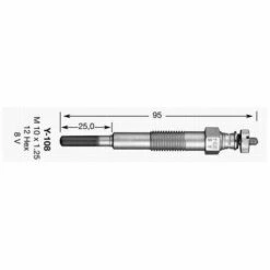 Bougie De Prechauffage NGK Y-108