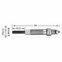 Bougie De Prechauffage NGK Y-114T